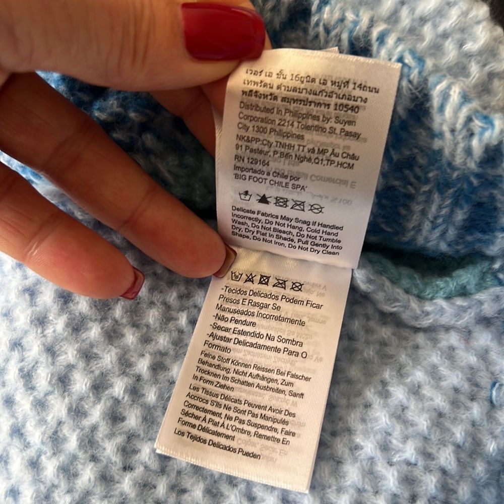COTTON:ON Sweater Colorblock Blue - Picture 7 of 11